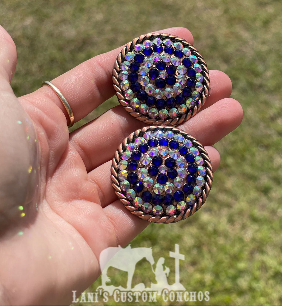 Cobalt & Crystal AB – Lani's Custom Conchos & Tack