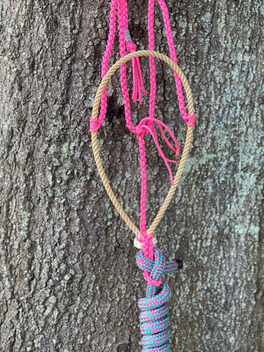 Cotton Candy Paracord Halter