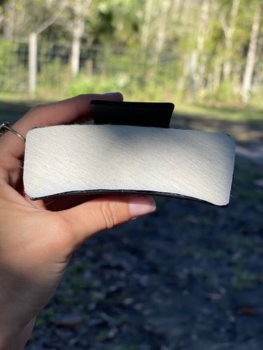 Large Cowhide Clip #3