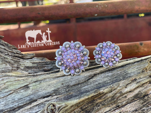 Crystal Lilac, Light Amethyst, & Tanzanite