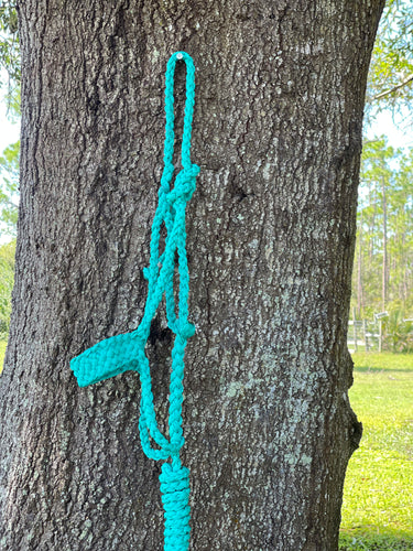 Turquoise Brute Muletape Halter