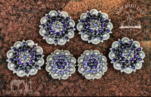 Tanzanite, Black Diamond, Purple Velvet, & Jet