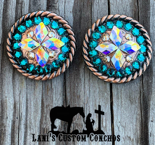 Blue Zircon, Golden Shadow, & AB Diamond