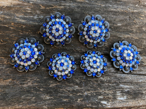 Sapphire & White Opal