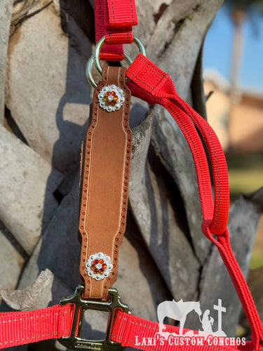 Orange Reflective Halter Average