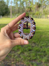 3/4” Tack or Headstall Buckle Crystal AB