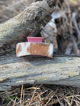 Cowhide Medium Hair Clip