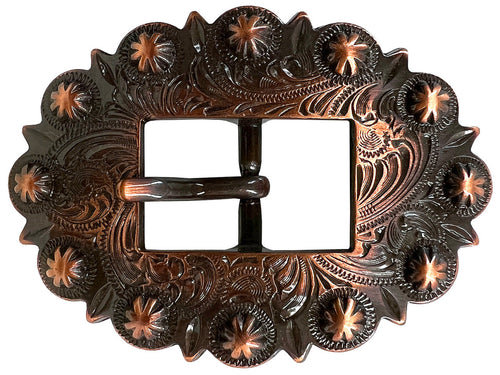 Copper Berry Headstall Buckle 3/4”