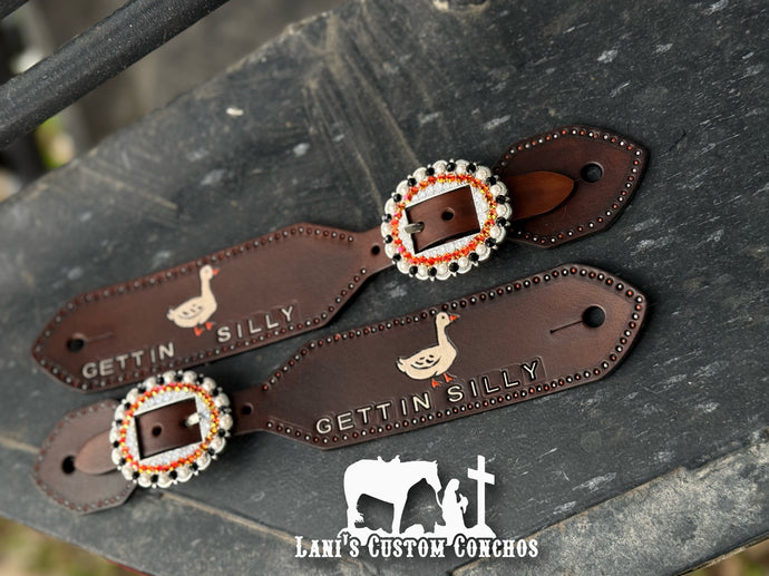 Gettin’ Silly Spur Straps