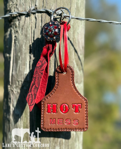 HOT MESS Keychain