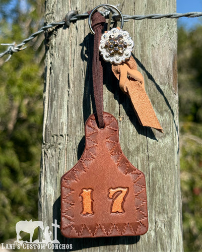 “17” Keychain