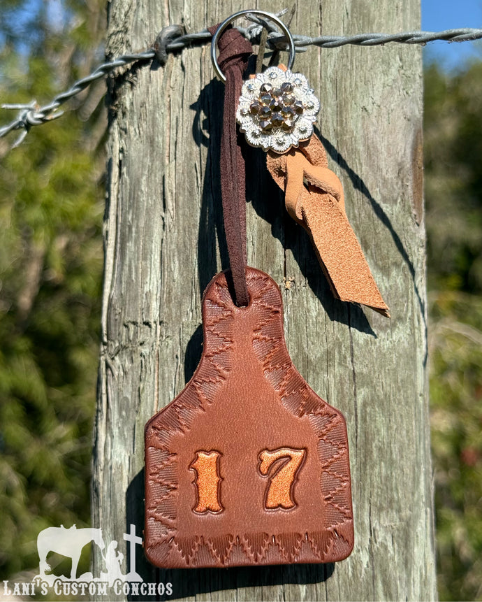 “17” Keychain