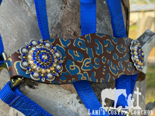 Blue Cheetah Halter Average