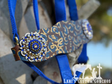Blue Cheetah Halter Average