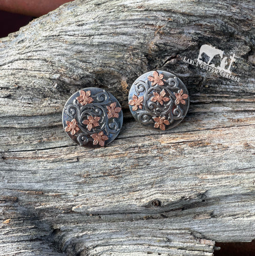 Wild Flower Conchos & Buckle